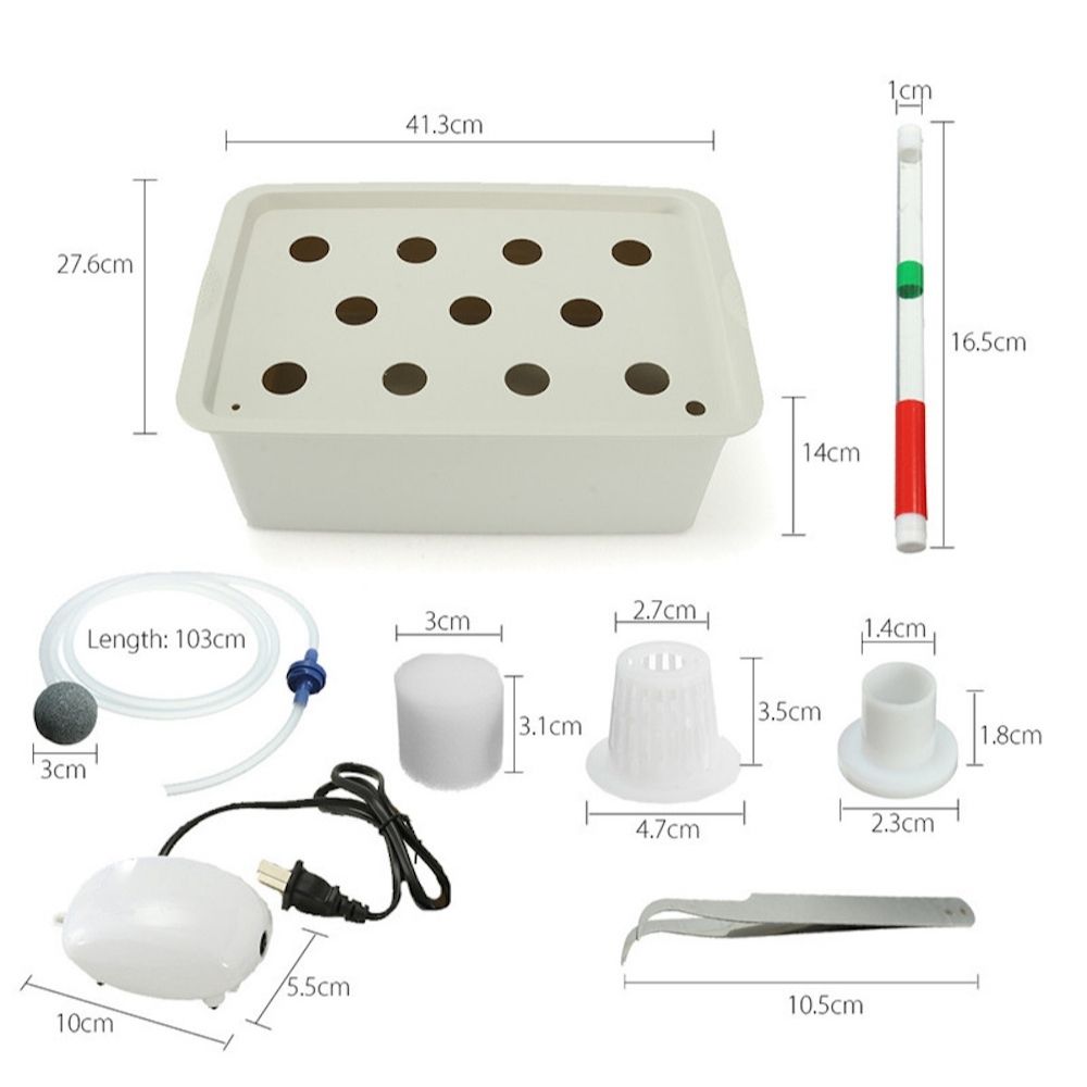 Deep Water Culture Kit | DWC Hydroponic System | Home Hydroponic DWC Kit: image 12