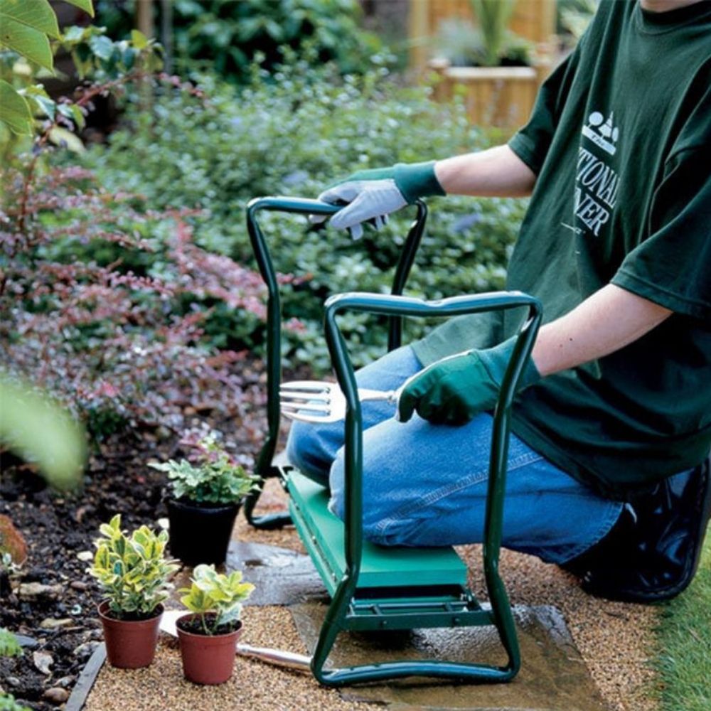 Gardening Kneeler | Garden Seat With Pouch