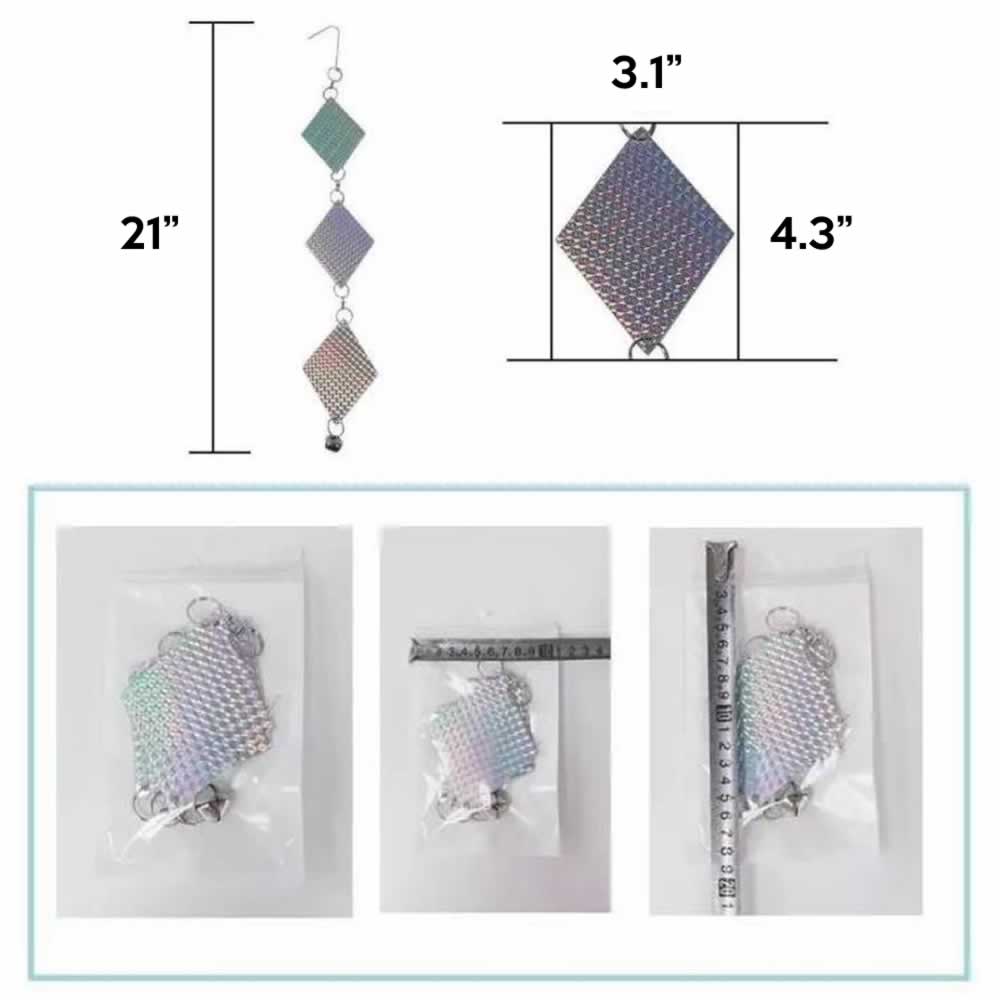 Hanging Bird Deterrent Disc | Bird Repellent Discs: image 2