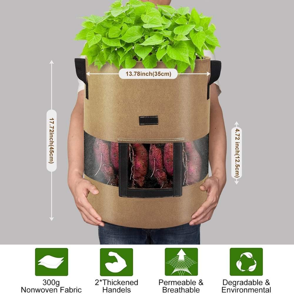 Potato Bags | Potato Planting Bag | Bags For Growing Potatoes