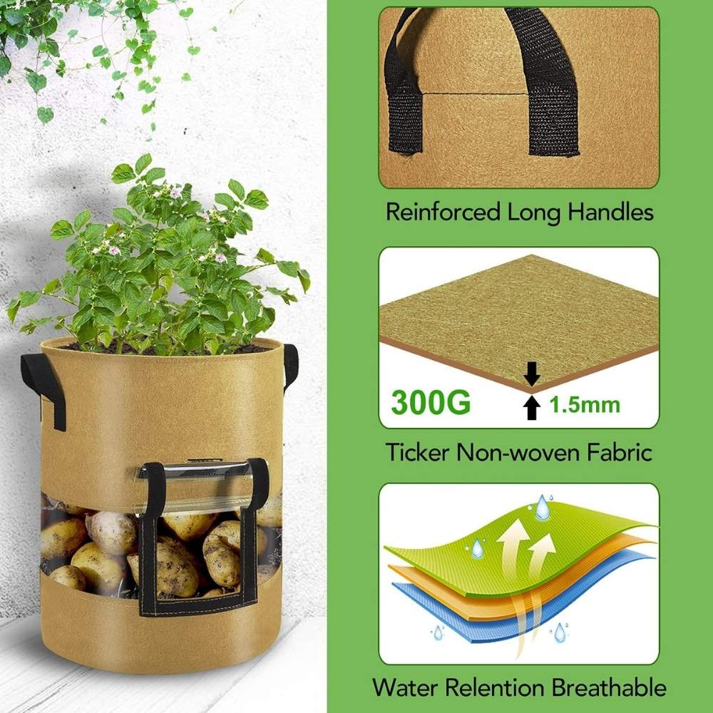 Potato Bags | Potato Planting Bag | Bags For Growing Potatoes: image 3