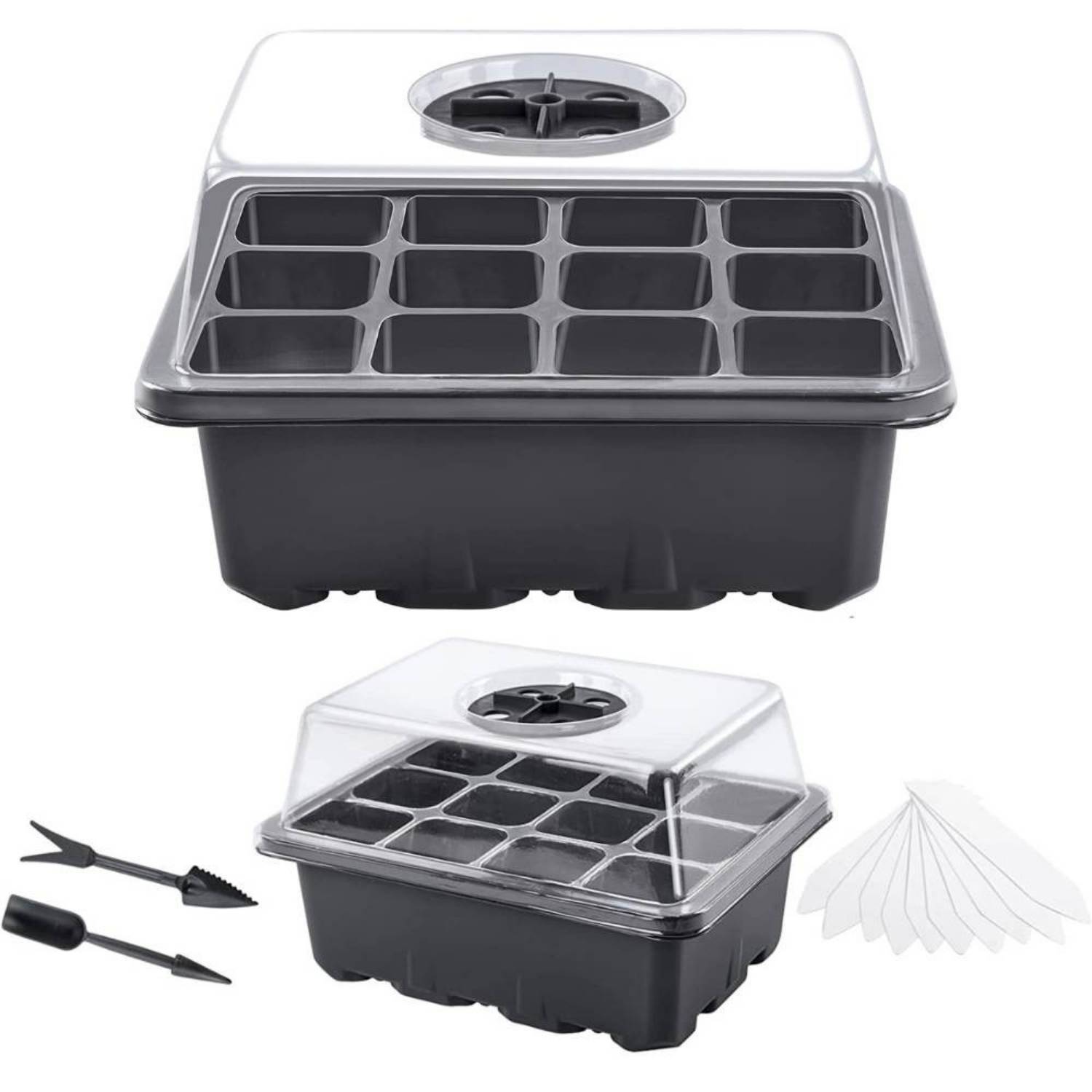 Starter Trays For Seeds | Plant Seedling Trays | Seedling Trays With Lids: image 2