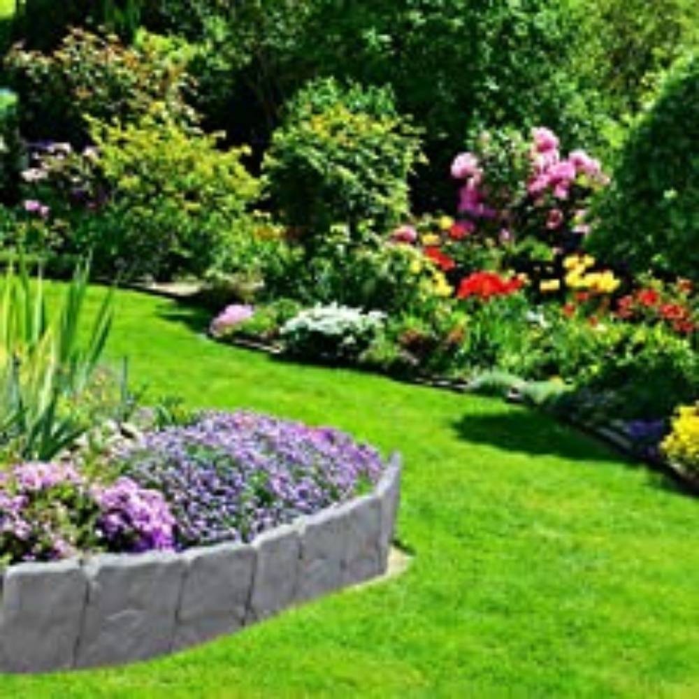 Garden Decorative Edging | Flower Bed Border Edge | Garden Bed Edging (per 9.4" section): image 4