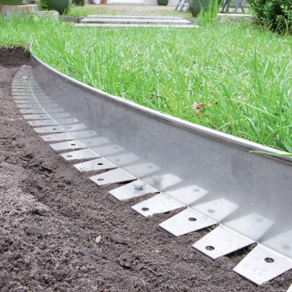 Stainless Steel Garden Edge - 2" Face Height (per ft): image 7