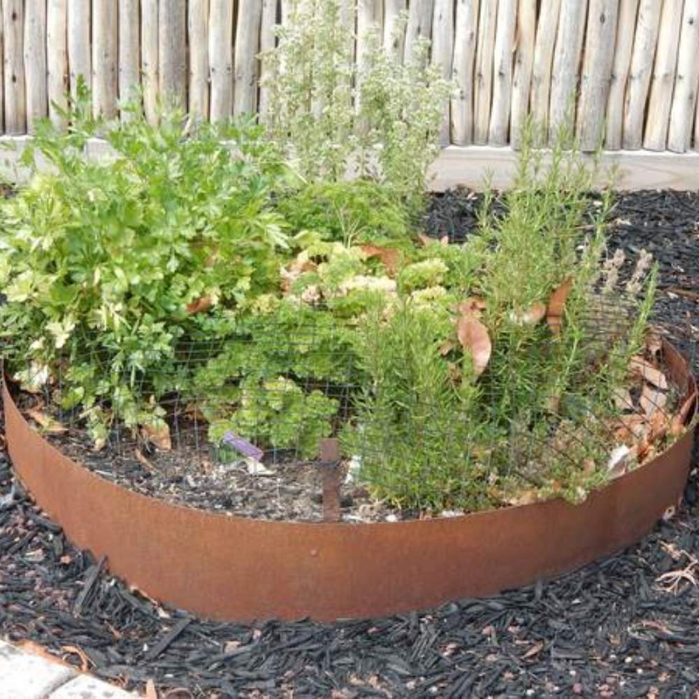 Weathered Steel Landscaping Edge - 4" Face Height (per ft): image 3