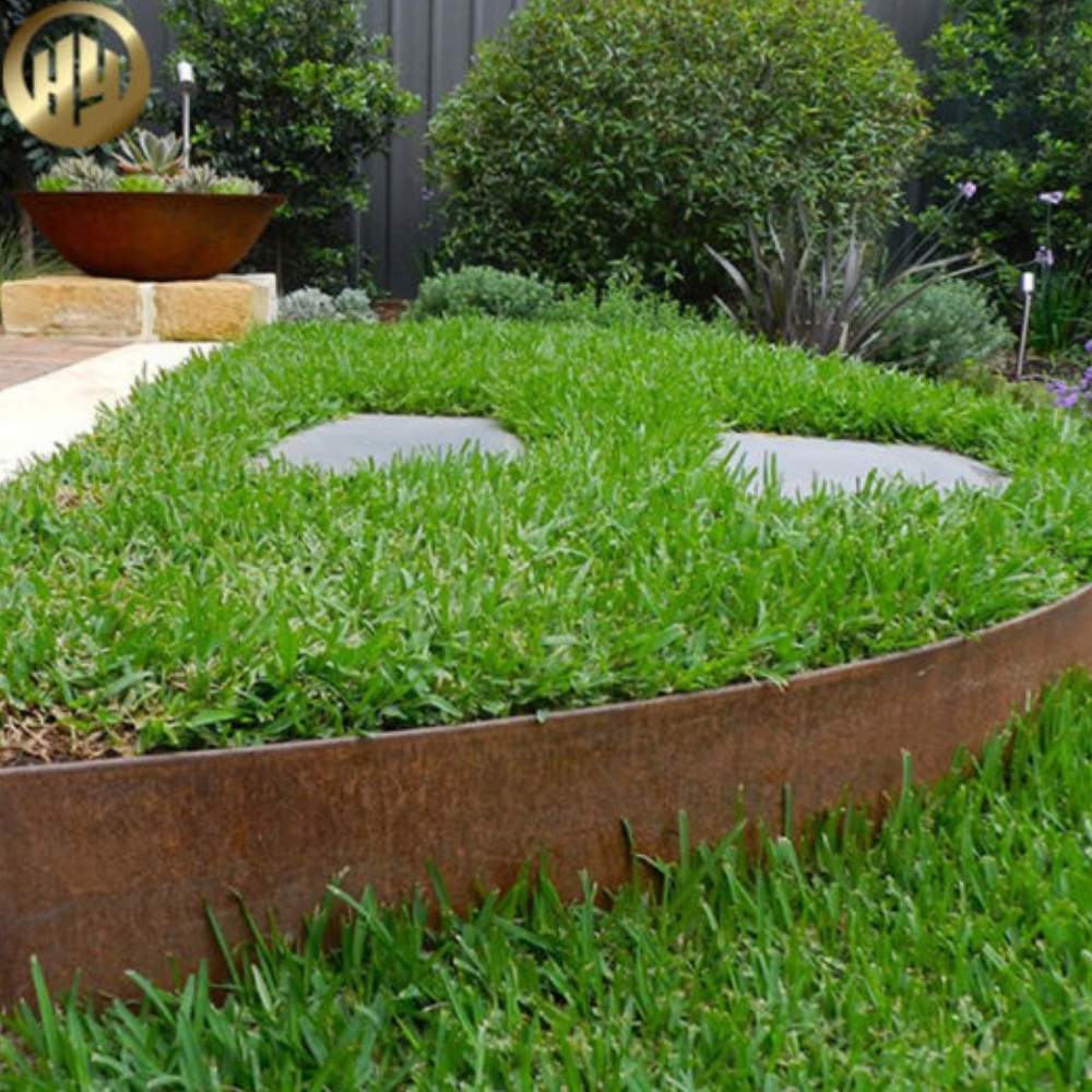 Weathered Steel Landscaping Edge - 4" Face Height (per ft): image 4