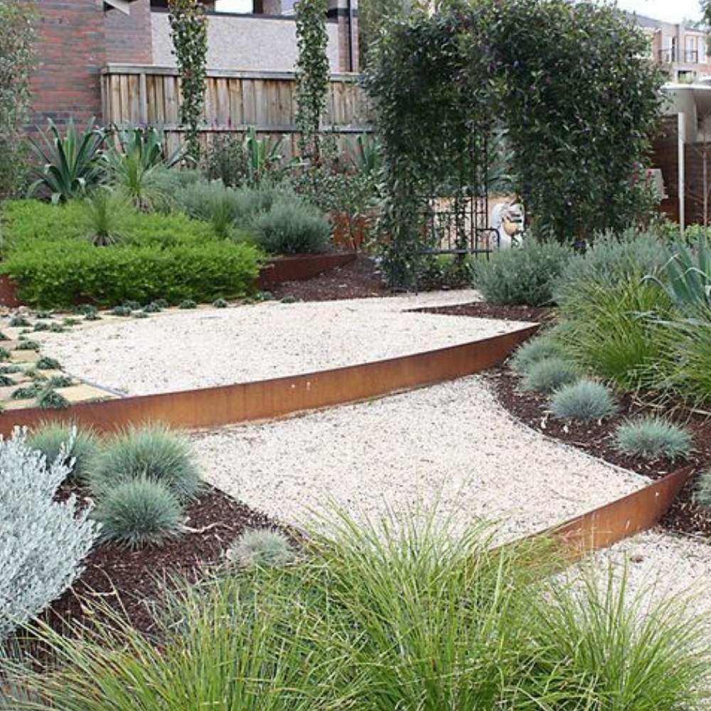 Weathered Steel Landscaping Edge - 4" Face Height (per ft): image 6