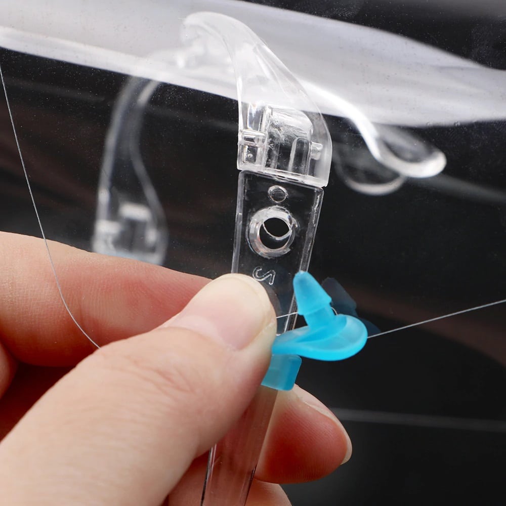 Safety Face Shields with Glasses - Single Mask: image 5