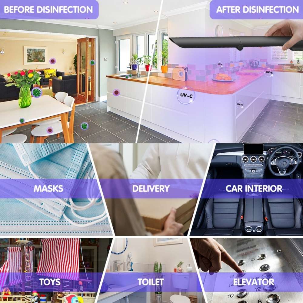 UV Light Sanitizer | Portable Disinfection Light Wand: image 2