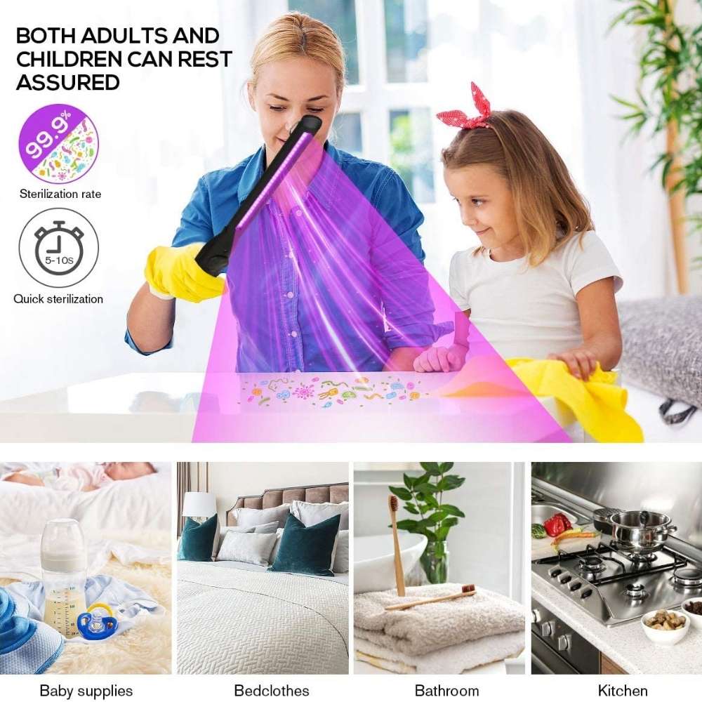 UV Light Sanitizer | Portable Disinfection Light Wand: image 3