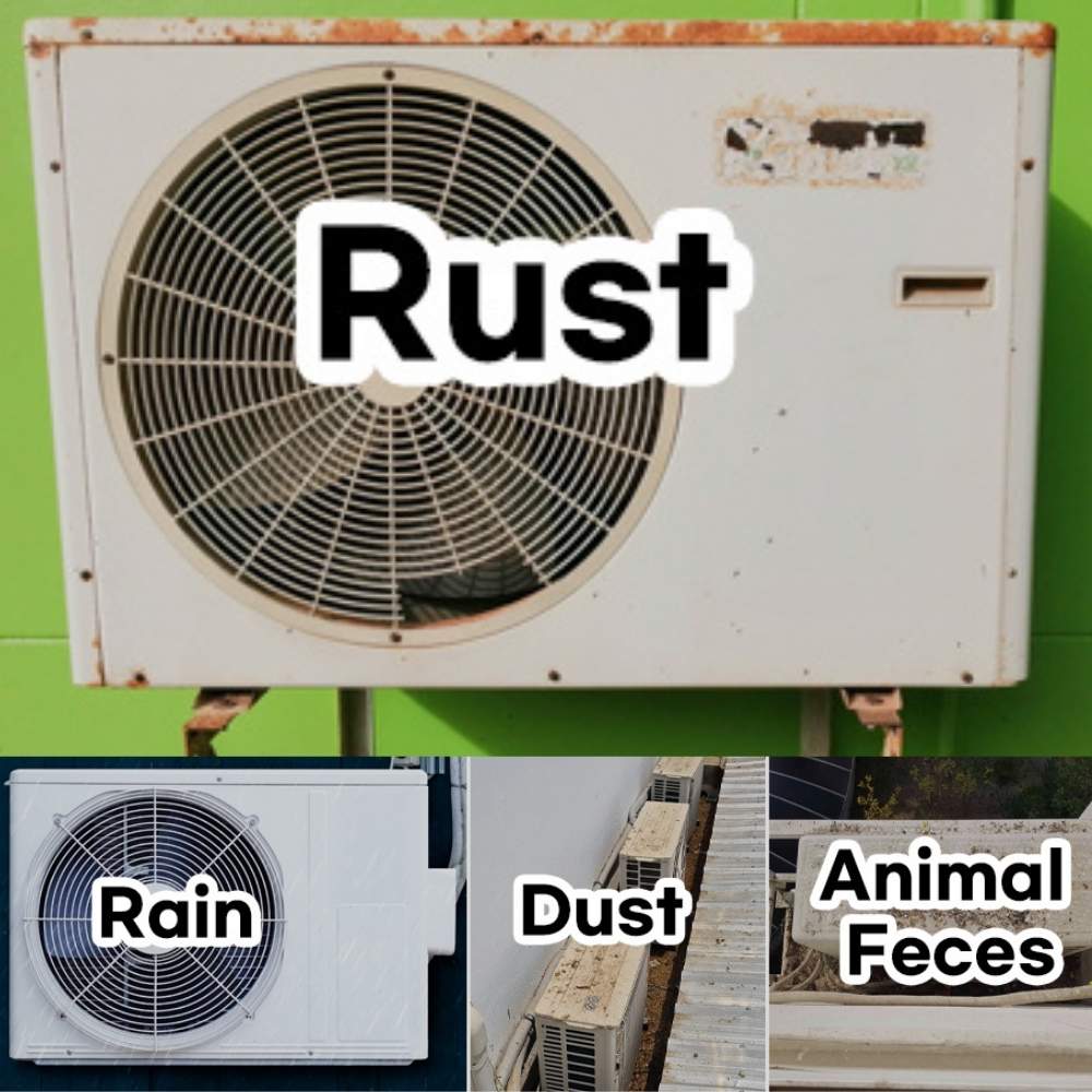 Air Conditioner Cover - 28.3" x 10.2" x 22.4": image 10