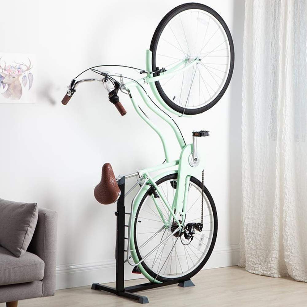 Upright Bicycle Stand | Vertical Bicycle Rack | Home Bicycle Stand: image 8