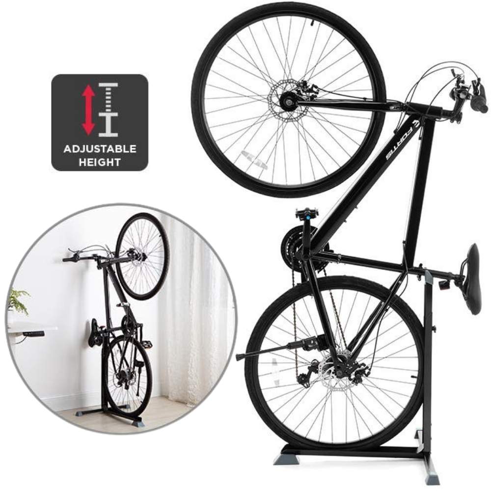 Upright Bicycle Stand | Vertical Bicycle Rack | Home Bicycle Stand: image 9