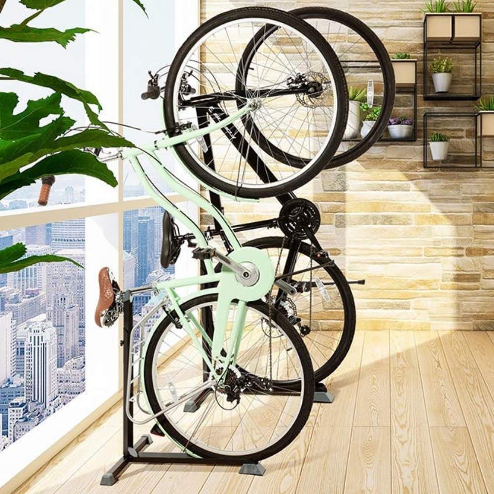 Upright Bicycle Stand | Vertical Bicycle Rack | Home Bicycle Stand