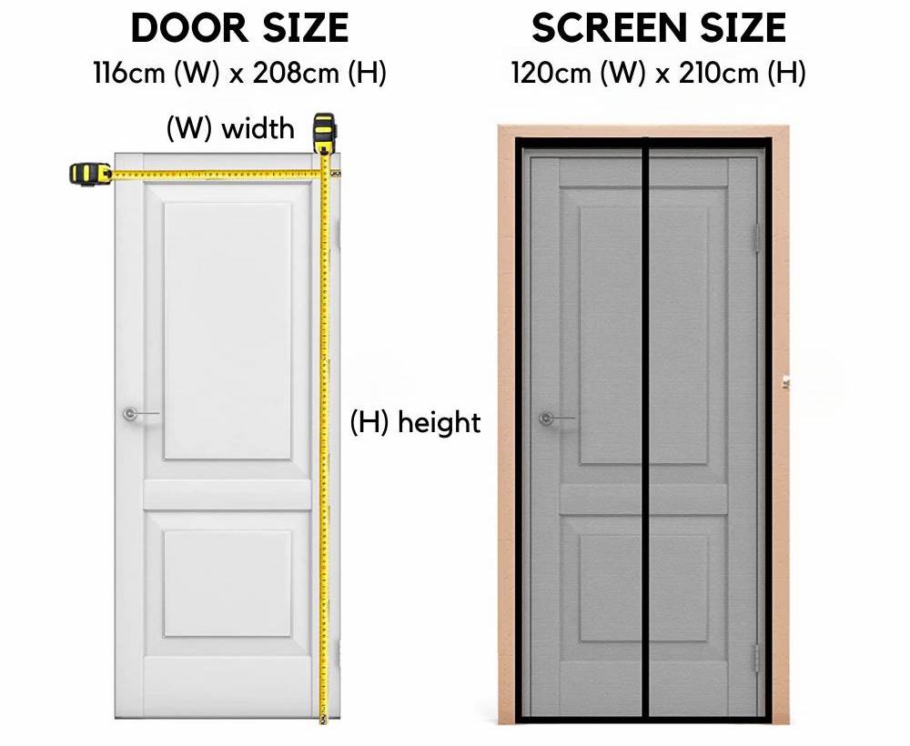 Brown Door Screen - 23-6-x-82-6: image 13
