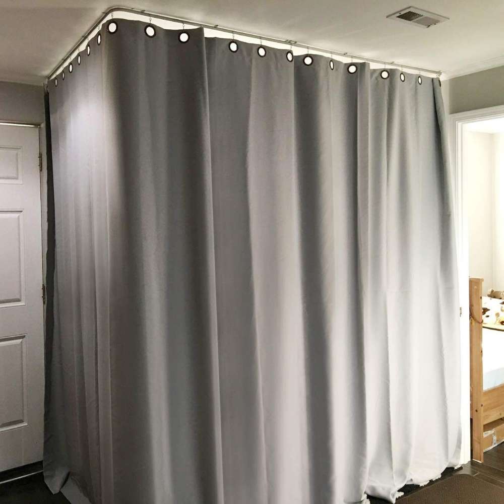 Ceiling Curtain Track | Flexible Curved Ceiling Track for Curtains | Curved Curtain Track (per ft): image 4