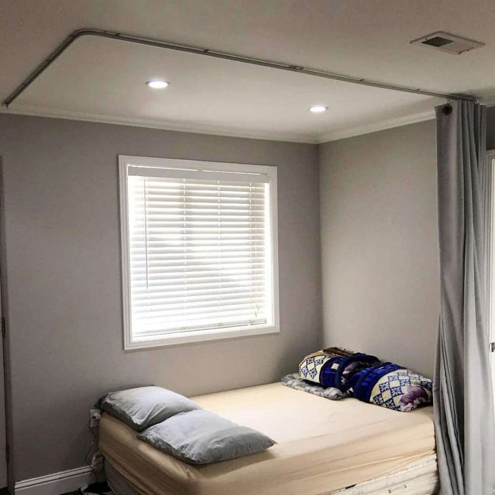 Ceiling Curtain Track | Flexible Curved Ceiling Track for Curtains | Curved Curtain Track (per ft): image 20