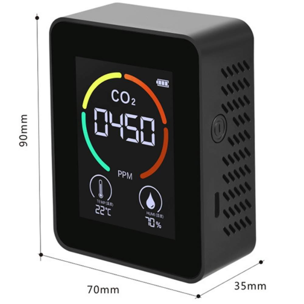 CO2 Meter | CO2 Measuring Device | Air Quality Monitor: image 3