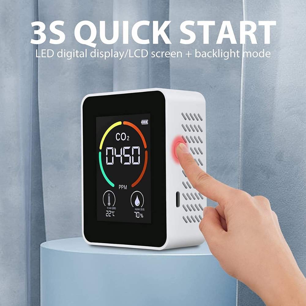 CO2 Meter | CO2 Measuring Device | Air Quality Monitor: image 8