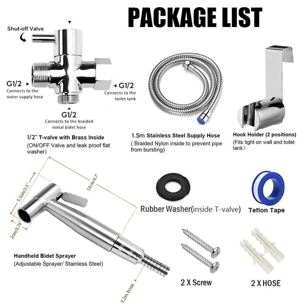 Hand Bidet Kit - Single Kit ($90 each)