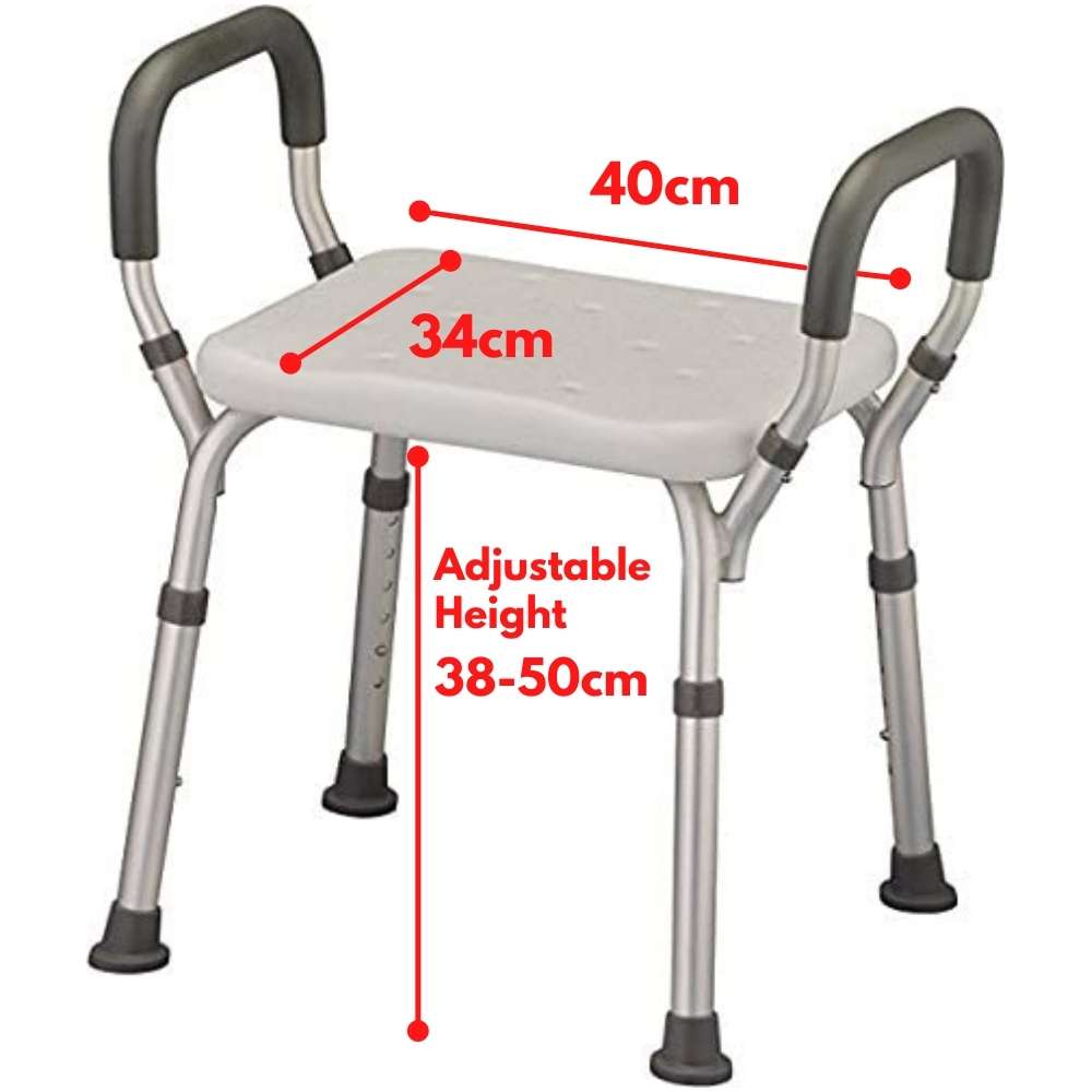 Chair In The Shower | Shower Stool | Bath Stools: image 3