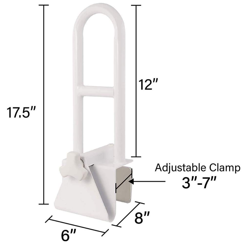 Shower Grab Rail | Bathtub Grab Bars | Bathtub Railings: image 7