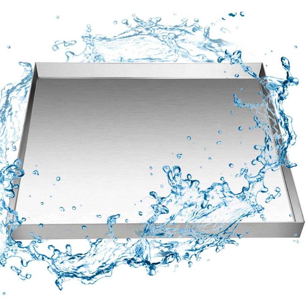 Stainless Steel Washing Machine Drain Pan | Washer Machine Floor Tray | Stainless Steel Washer Pan: image 12