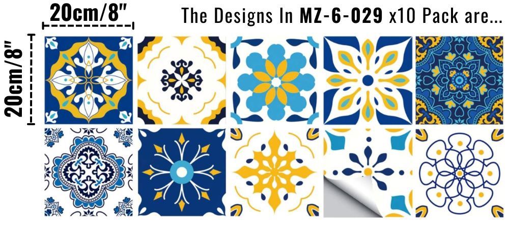 Tile Stickers - mz-6-002: image 13