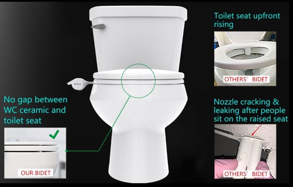 Bidet Attachment For Toilet | Bidet Toilet Seat Attachment | Toilet Douche Attachment: image 9