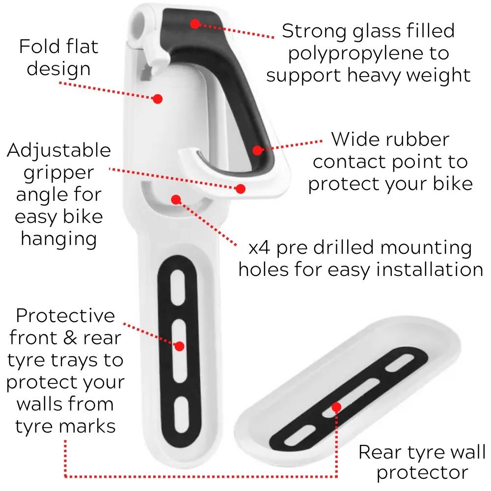 Vertical Bike Hook - Single: image 2