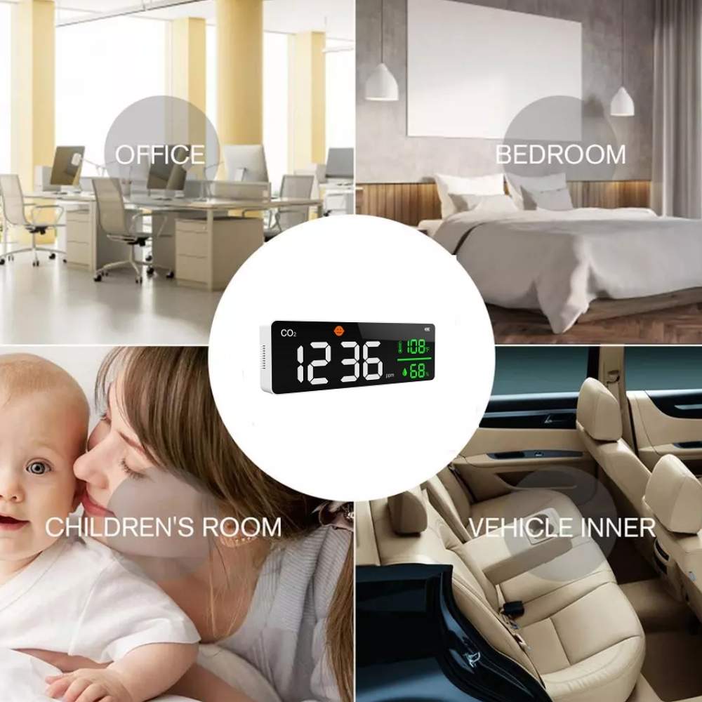 Commercial CO2 Monitor | Wall Mounted CO2 Meter | Air Quality Sensor: image 5