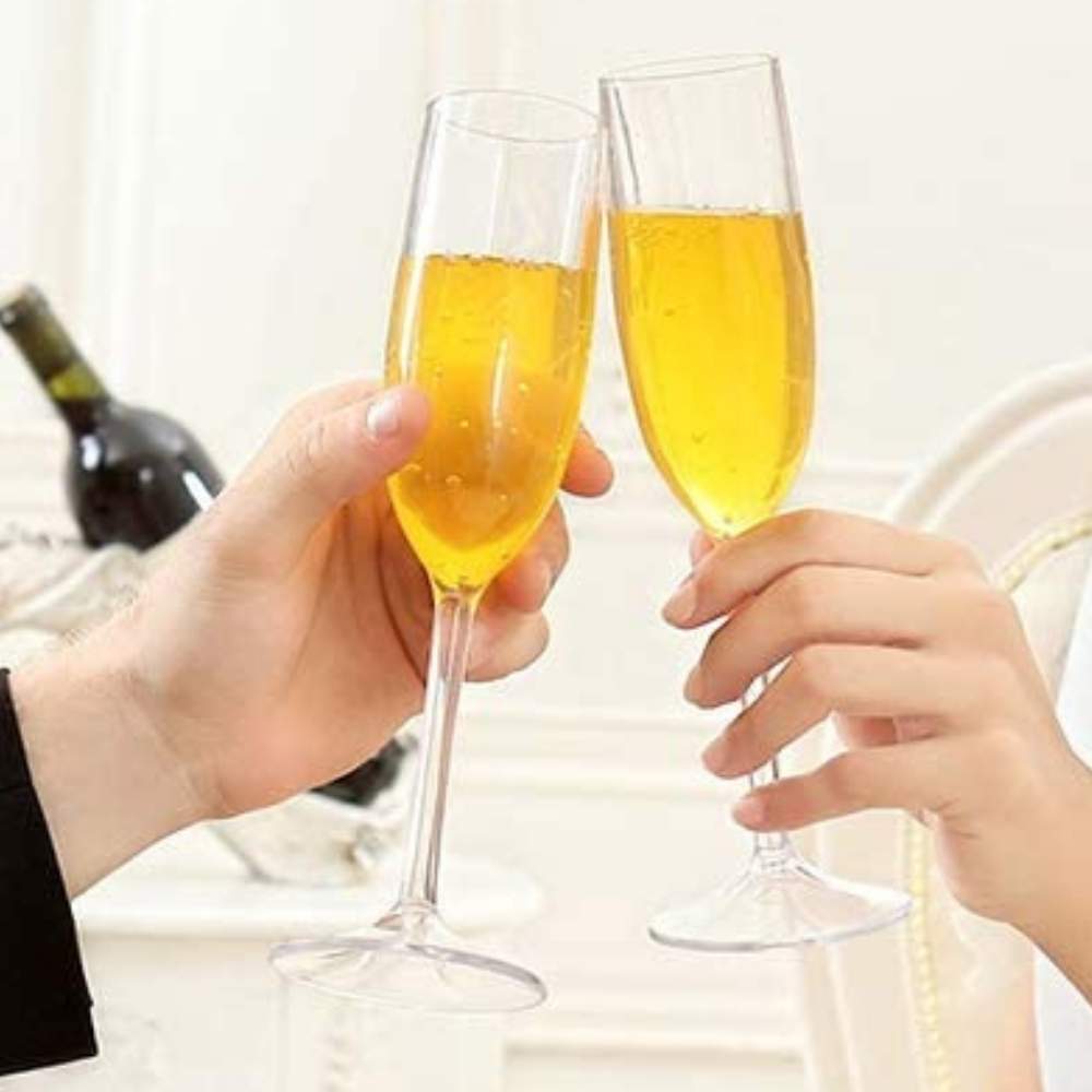 Plastic Champagne Glasses | Plastic Champagne Flute Glass | Unbreakable Champagne Flutes: image 2