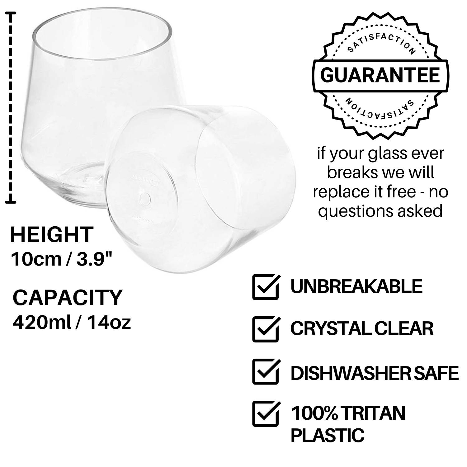 Plastic Tumbler Glasses | Plastic Drink Glass | Reusable Plastic Beverage Glasses: image 9