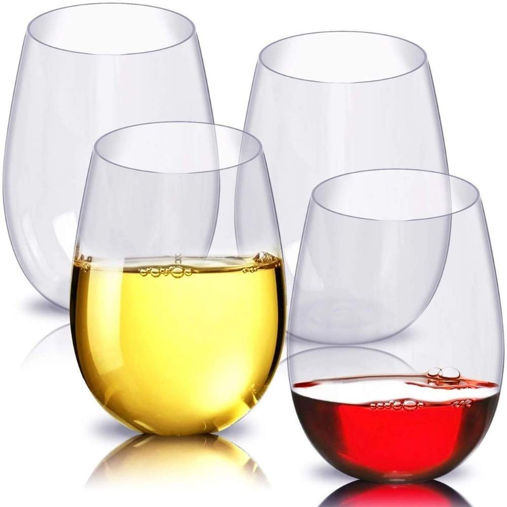 Unbreakable Stemless Wine Glasses | Plastic Stemless Wine Glass: image 3