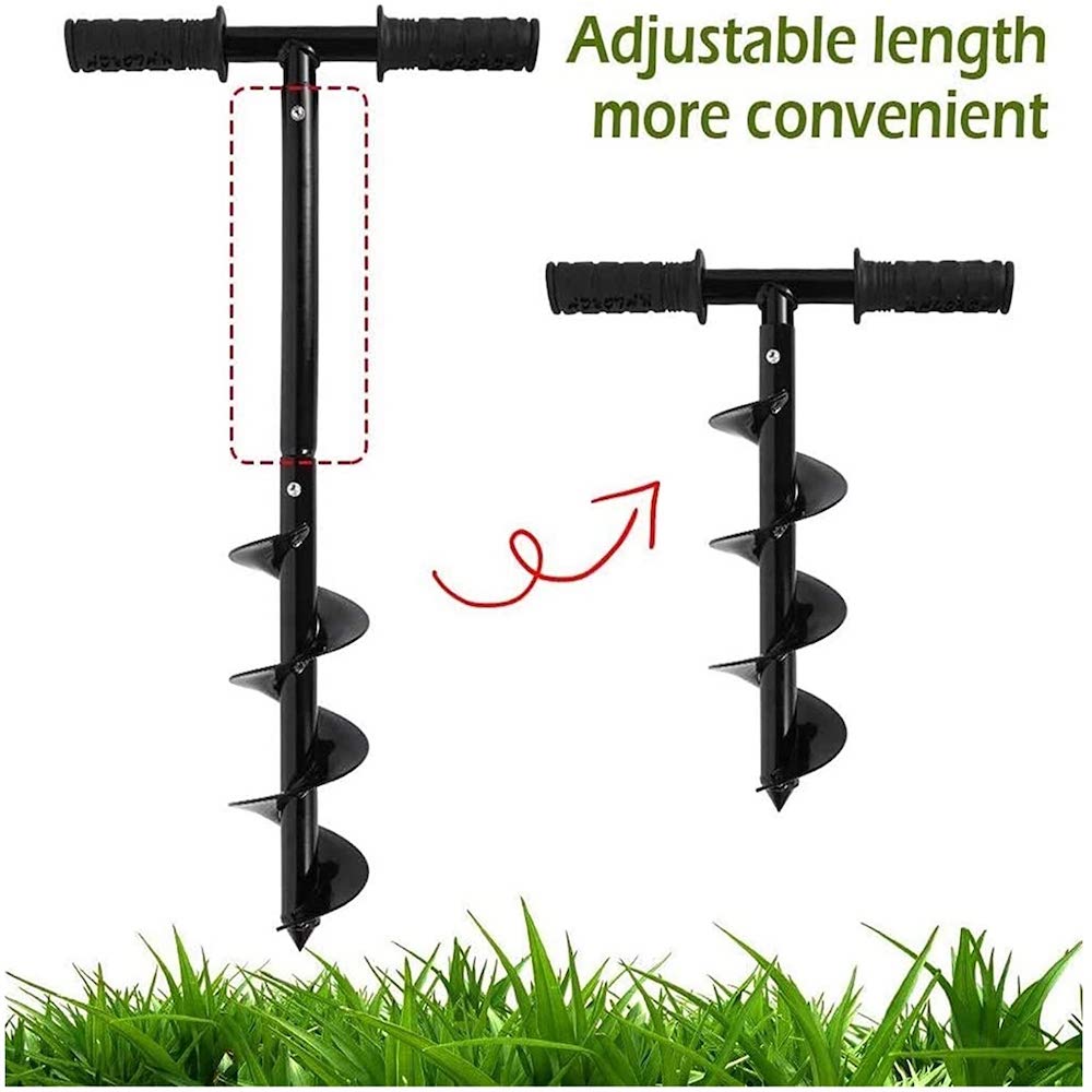 Manual Auger Post Digger | Manual Post Hole Drill | Hand Held Auger: image 2