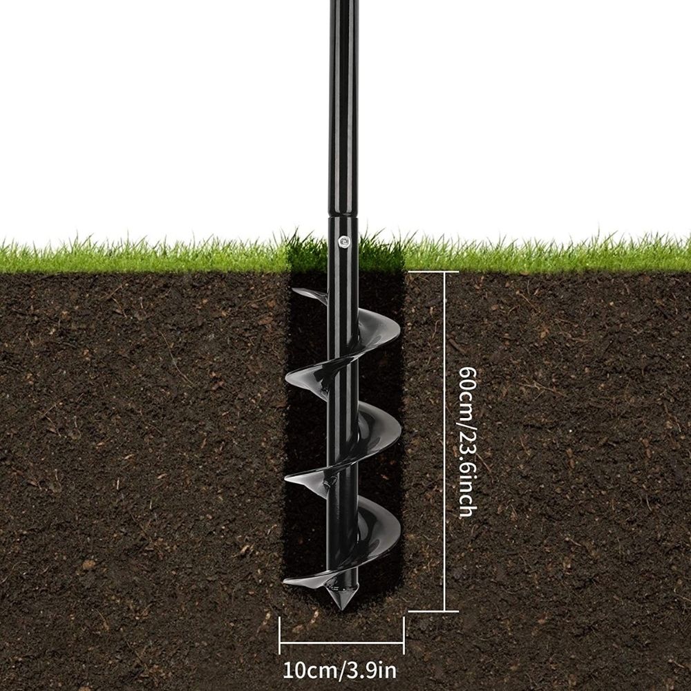 Manual Auger Post Digger | Manual Post Hole Drill | Hand Held Auger: image 7
