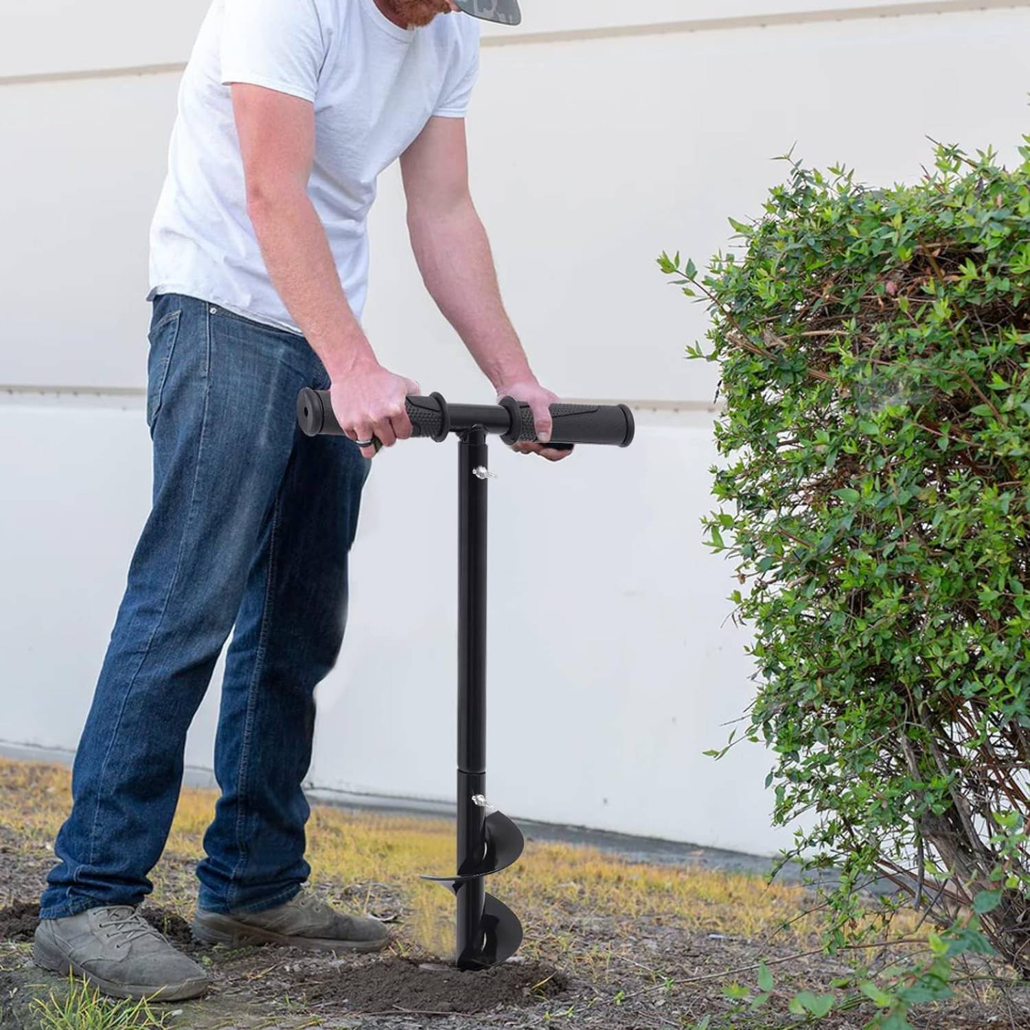 Manual Auger Post Digger | Manual Post Hole Drill | Hand Held Auger: image 16