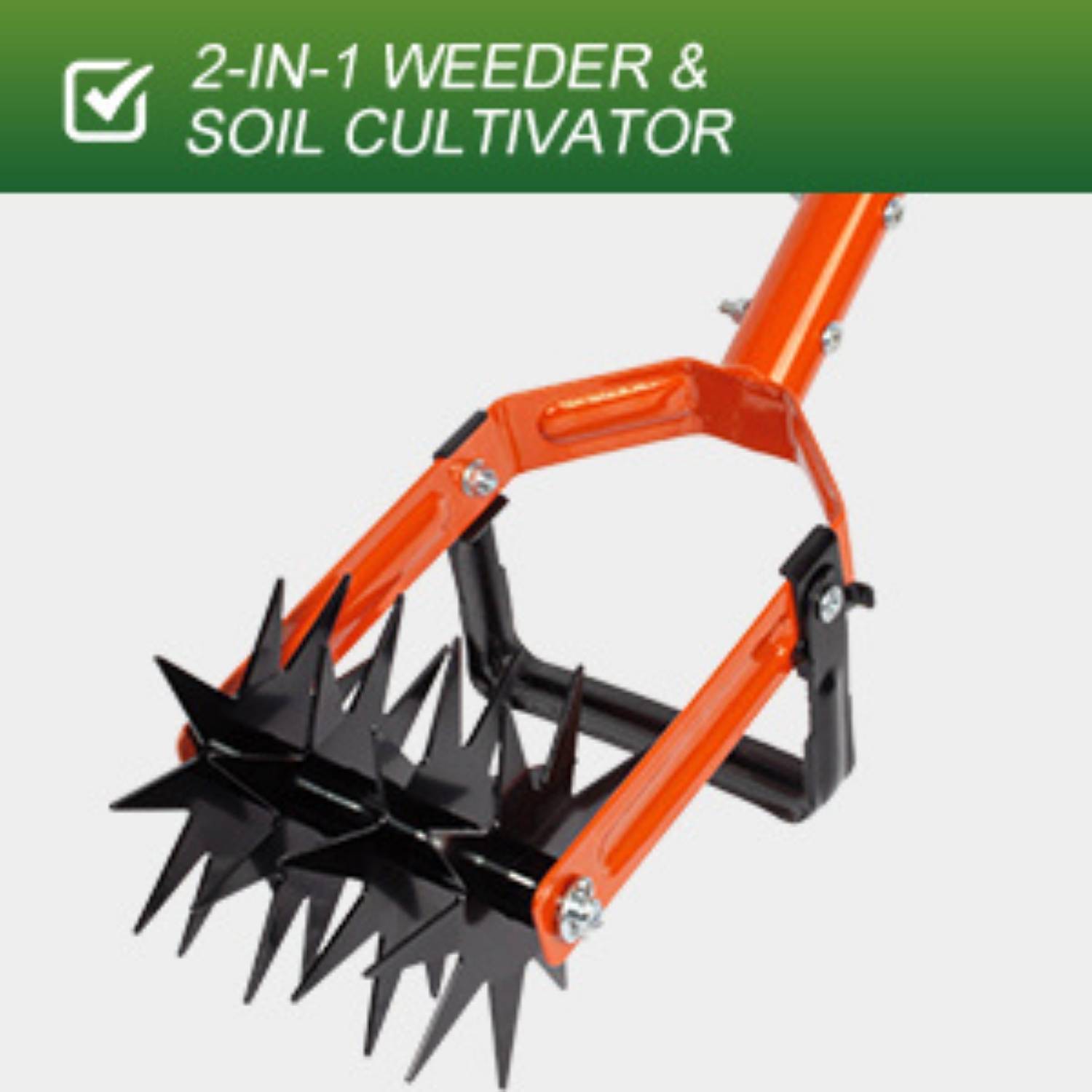 Hand Held Tiller Cultivator | Hand Cultivator For Gardening | Hand Held Rotary Tiller: image 18