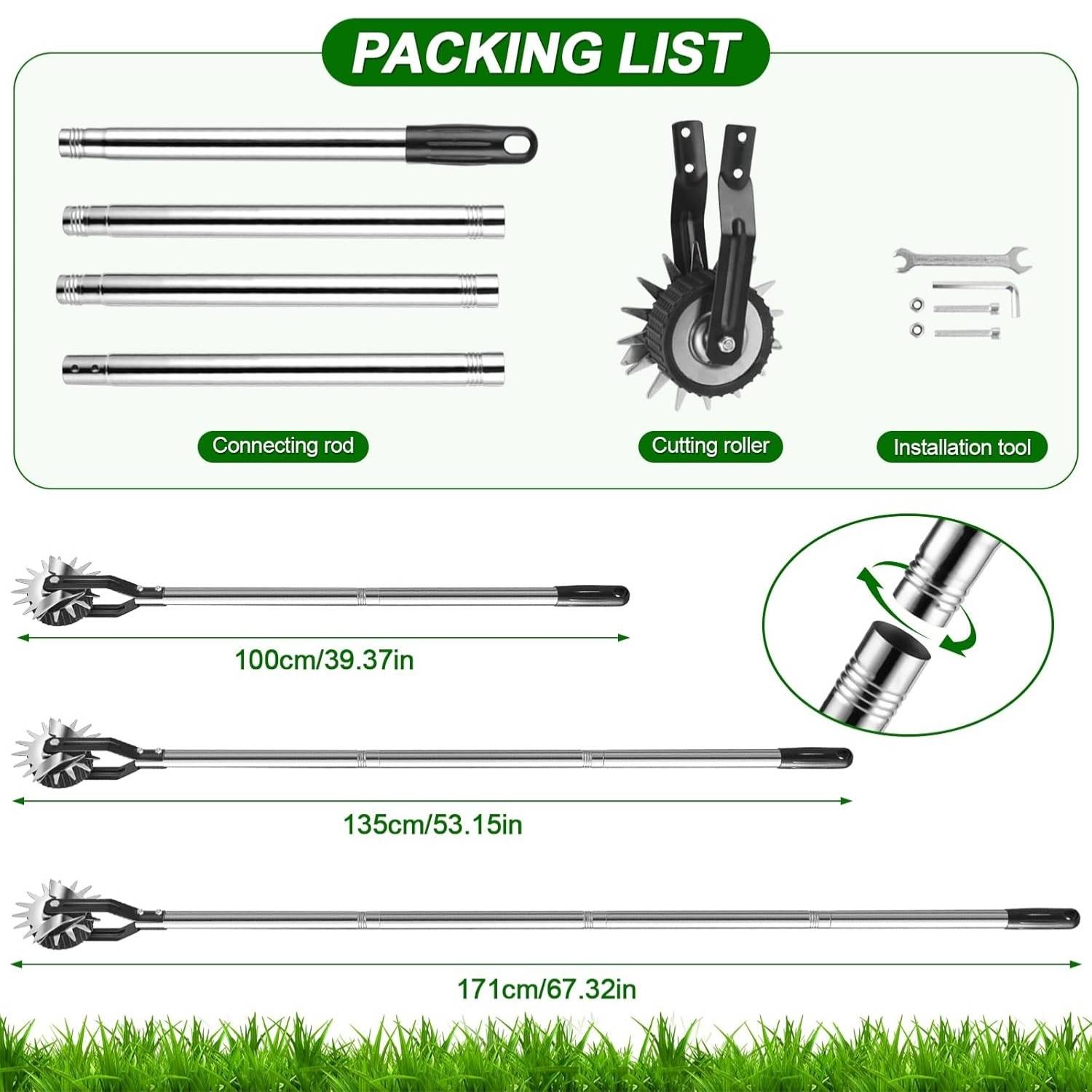 Lawn Edger Tool | Grass Edger Tool | Manual Grass Edger: image 7