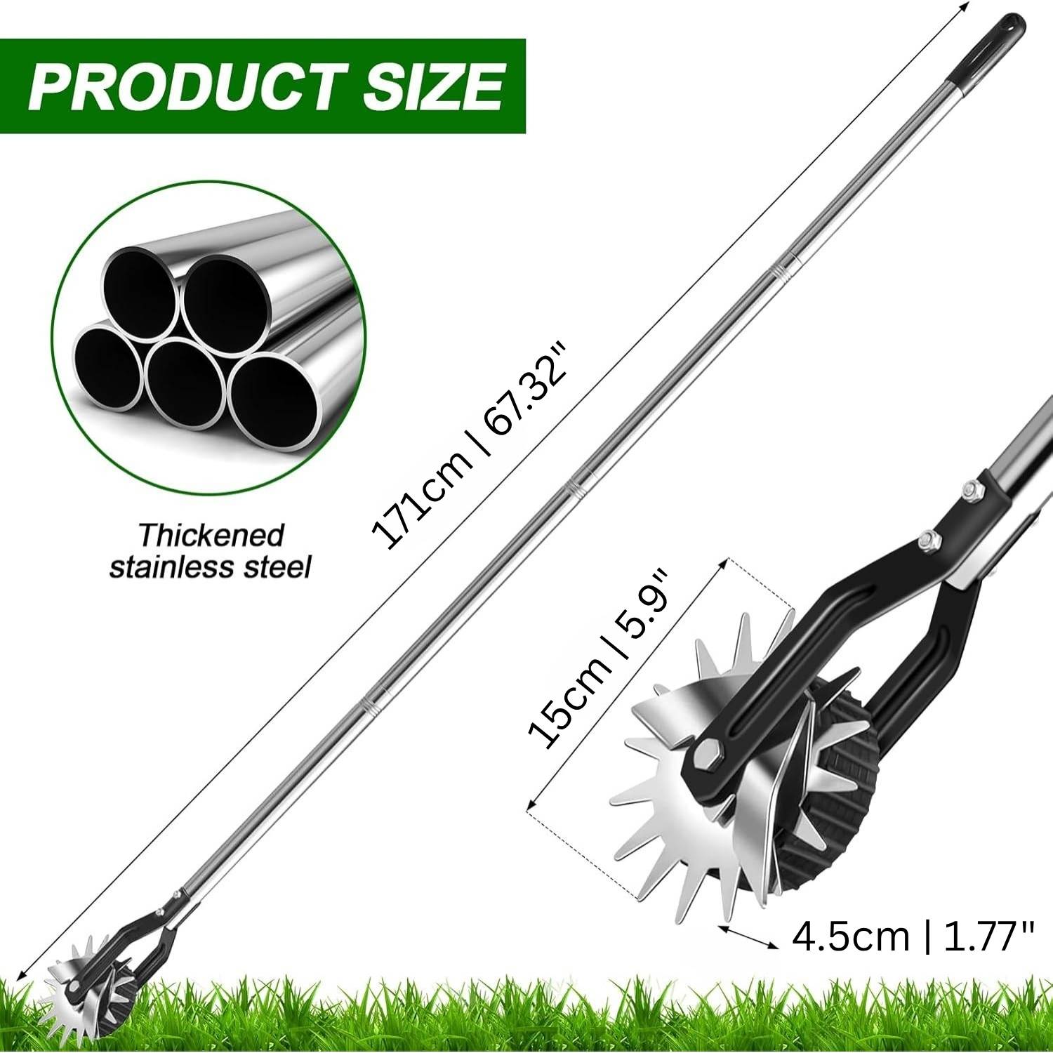 Lawn Edger Tool | Grass Edger Tool | Manual Grass Edger: image 8