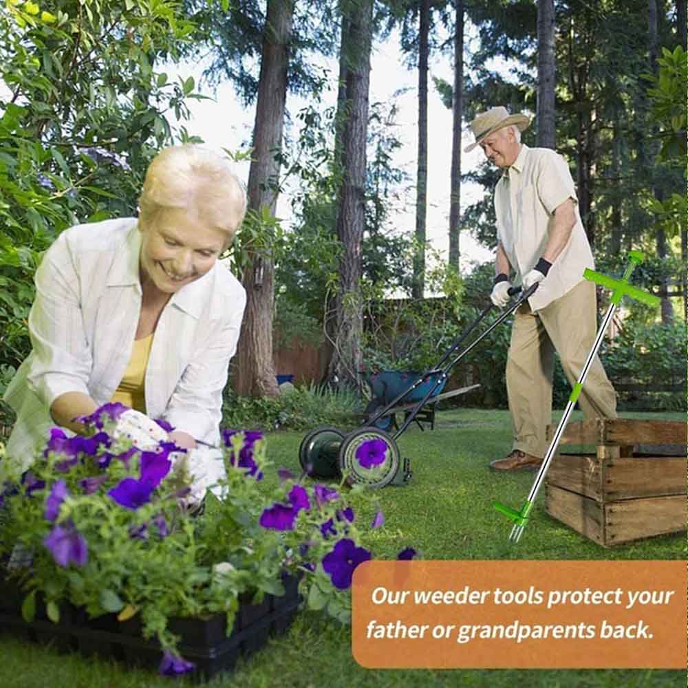 Portable Weed Puller | Stand Up Root Removal Tool: image 2