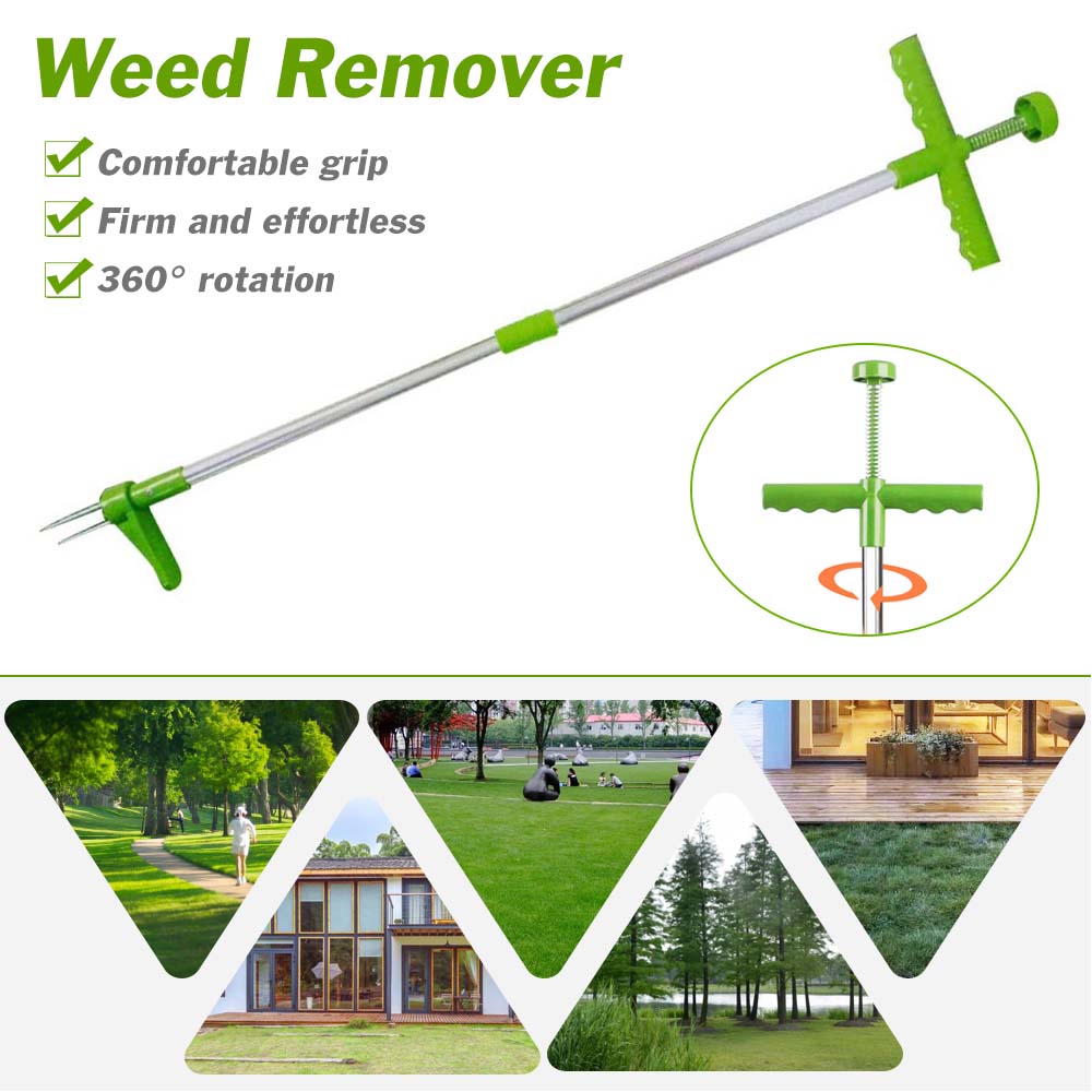 Portable Weed Puller | Stand Up Root Removal Tool: image 5