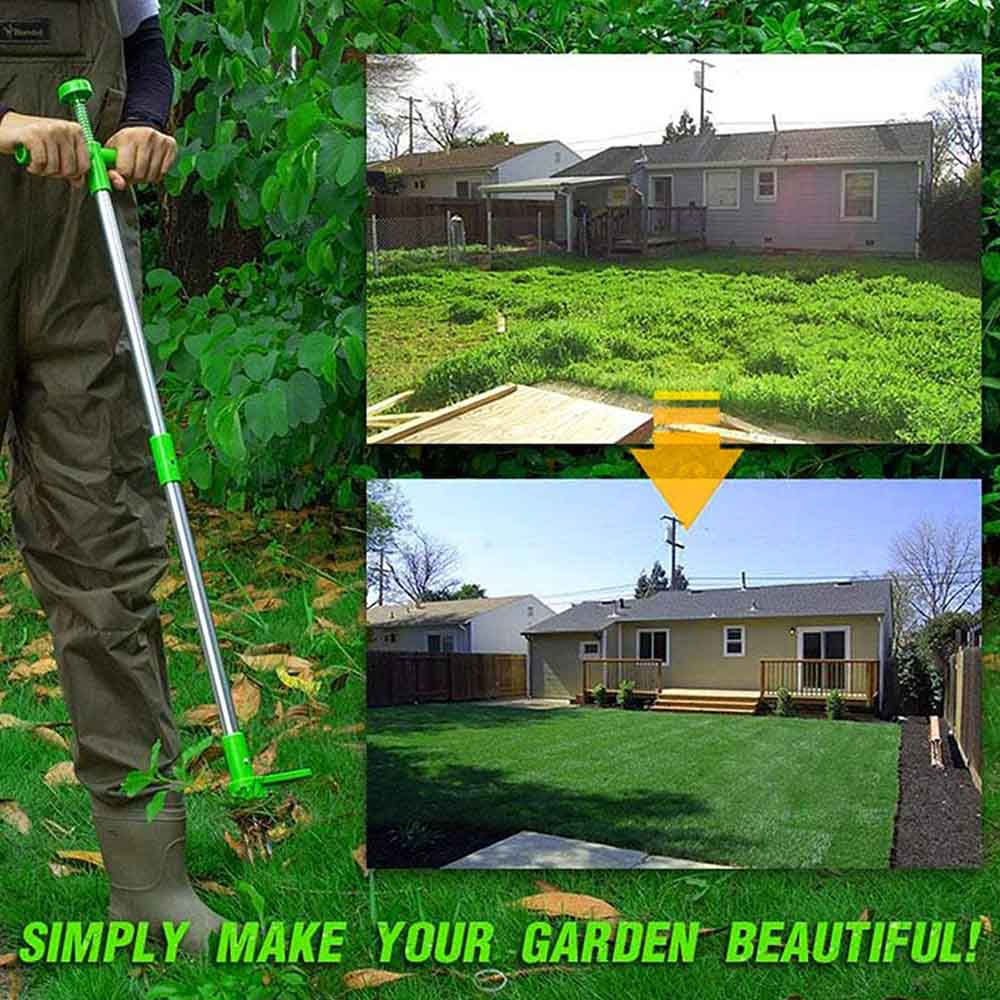 Portable Weed Puller | Stand Up Root Removal Tool: image 6