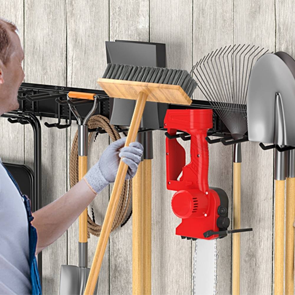 Garden Tool Organiser | Tool Organiser Wall | Garage Rack For Tools: image 5