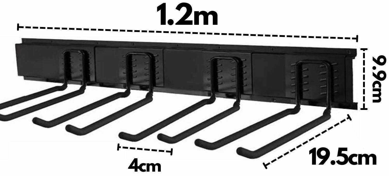 Garden Tool Organiser | Tool Organiser Wall | Garage Rack For Tools: image 9
