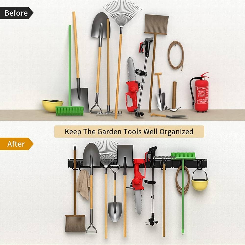Garden Tool Organiser | Tool Organiser Wall | Garage Rack For Tools: image 17