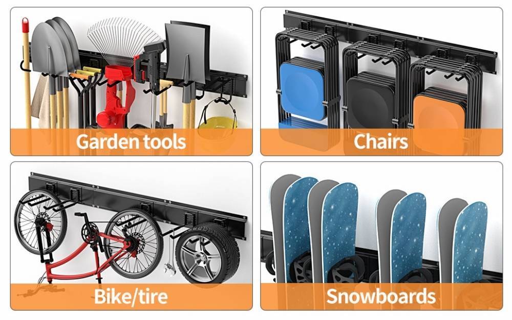 Garden Tool Organiser | Tool Organiser Wall | Garage Rack For Tools: image 21