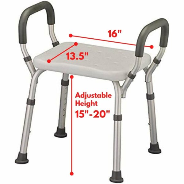 adjustable shower chair