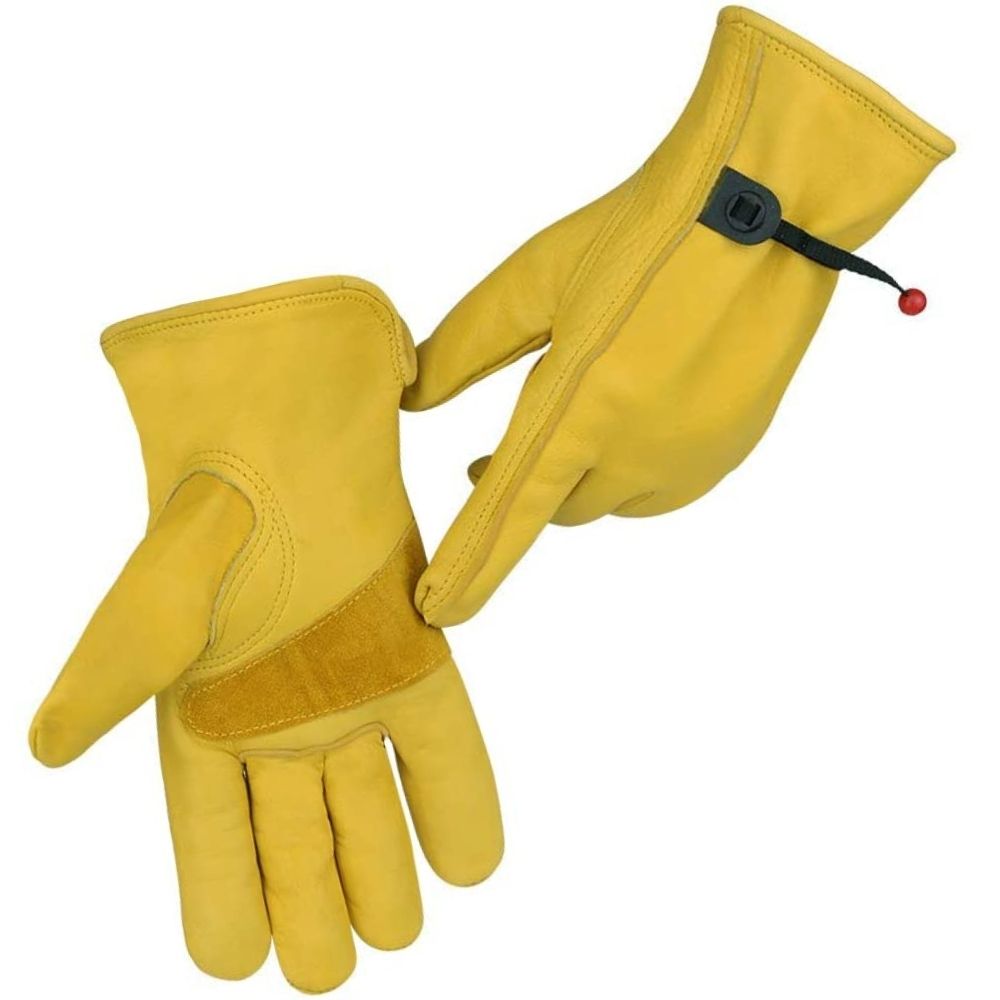 Farm Gloves Driving Gloves Gardening Gloves Custom Engraved Cowhide Leather Gloves Work Gloves Logo Leather Company Gloves Accessoires Handschoenen & wanten Tuin- & werkhandschoenen 