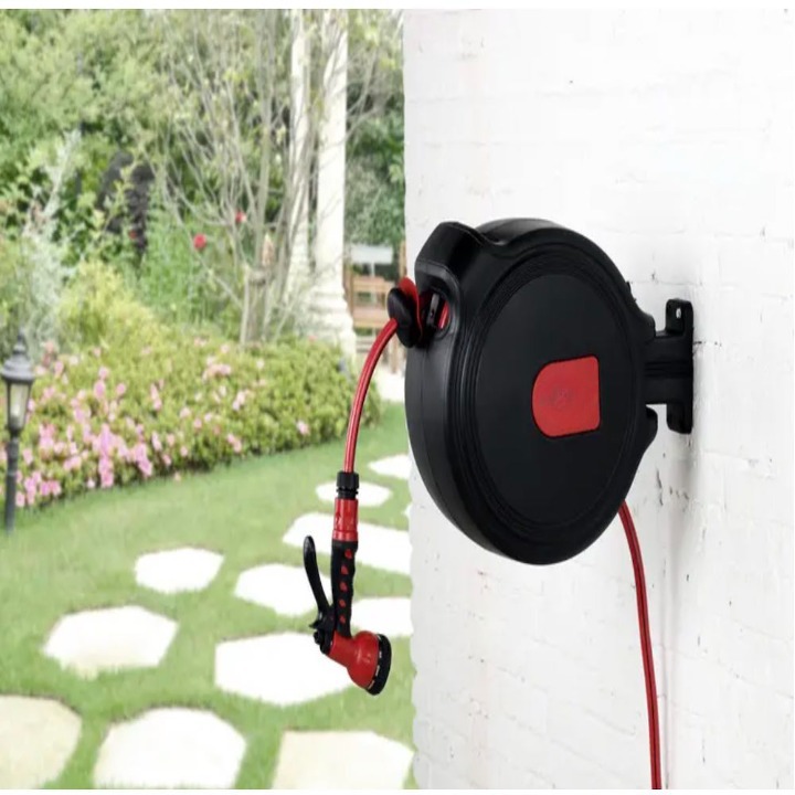 Buy Retractable rubber hoseonline cleanup